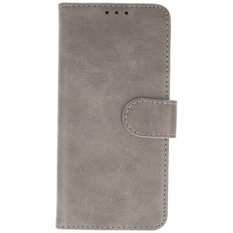 Bookstyle Wallet Cases Hoesje voor Samsung Galaxy S20 Grijs