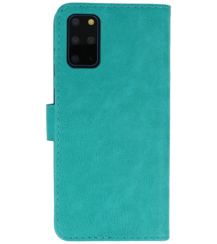 Bookstyle Wallet Cases Hoesje voor Samsung S20 Plus Groen