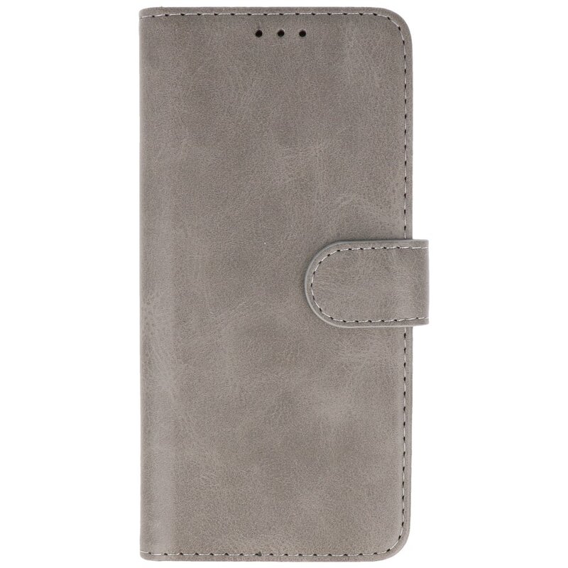Bookstyle Wallet Cases Hoesje voor Samsung S20 Plus Grijs