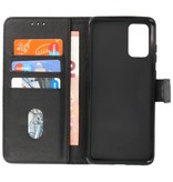 Bookstyle Wallet Cases Hoesje voor Samsung S20 Plus Zwart