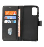 Bookstyle Wallet Cases Hoesje voor Samsung Galaxy S20 Plus Zwart