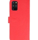 Bookstyle Wallet Cases Hoesje voor Samsung Galaxy S20 Plus Rood