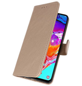 Bookstyle Wallet Cases Hoesje voor Samsung Galaxy S20 Ultra Goud