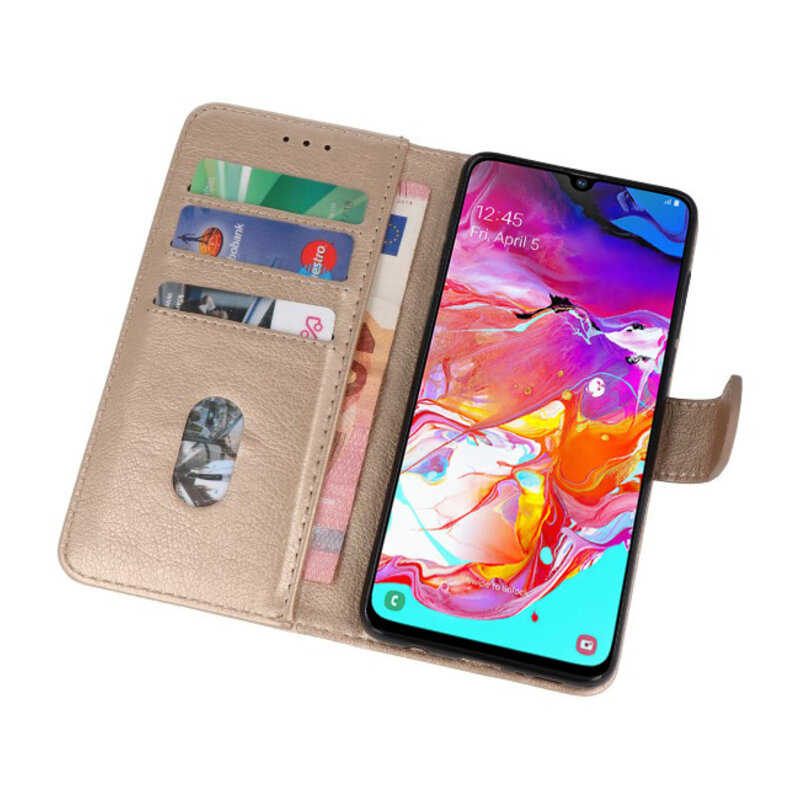 Bookstyle Wallet Cases Hoesje voor Samsung S20 Ulta Goud