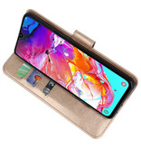 Bookstyle Wallet Cases Hoesje voor Samsung Galaxy S20 Ultra Goud