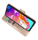Bookstyle Wallet Cases Hoesje voor Samsung S20 Ulta Goud