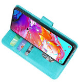 Bookstyle Wallet Cases Hoesje voor Samsung Galaxy S20 Ultra Groen