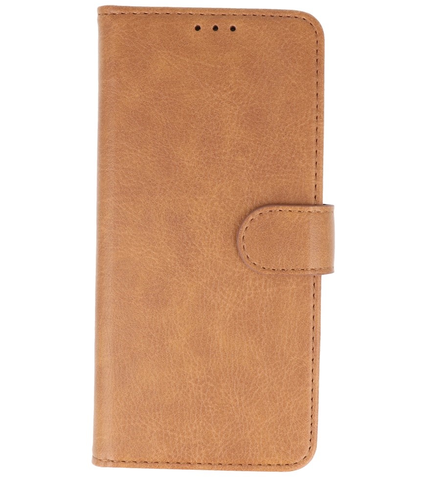 Bookstyle Wallet Cases Hoesje voor Samsung S20 Ulta Bruin