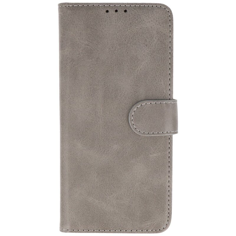 Bookstyle Wallet Cases Hoesje voor Samsung Galaxy S20 Ultra Grijs
