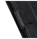 Pull Up PU Leather Bookstyle para Samsung Galaxy A71 5G Negro