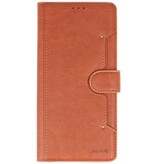 Luxury Wallet Case for Samsung Galaxy A31 Brown