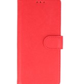 Bookstyle Wallet Cases Hoes voor Galaxy Note 10 Lite Rood