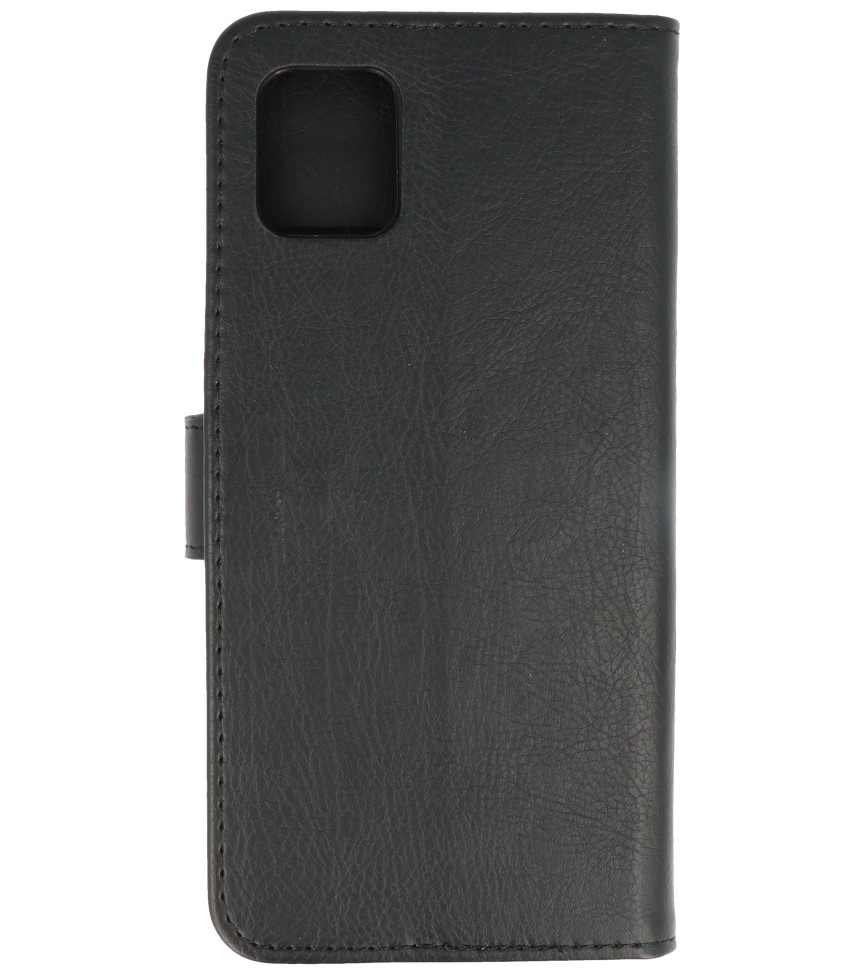 Bookstyle Wallet Cases Hoes voor Galaxy Note 10 Lite Zwart