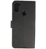 Bookstyle Wallet Cases Case for Samsung Galaxy A11 Black