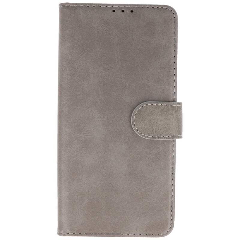 Étui Portefeuille Bookstyle pour Samsung Galaxy A11 Gris