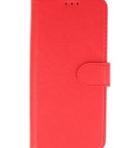 Bookstyle Wallet Cases Case for Samsung Galaxy A21 Red