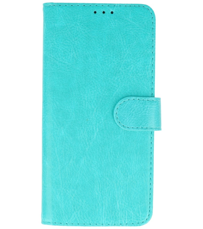 Bookstyle Wallet Cases Hoesje voor Samsung Galaxy A21 Groen