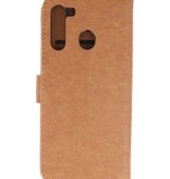 Bookstyle Wallet Cases Hoesje voor Samsung Galaxy A21 Bruin