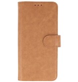 Étui Portefeuille Bookstyle pour Samsung Galaxy A21s Marron