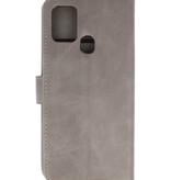 Bookstyle Wallet Cases Hülle für Samsung Galaxy A21s Grey