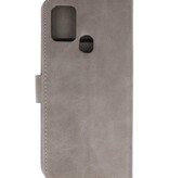 Bookstyle Wallet Cases Taske til Samsung Galaxy A21s Grey