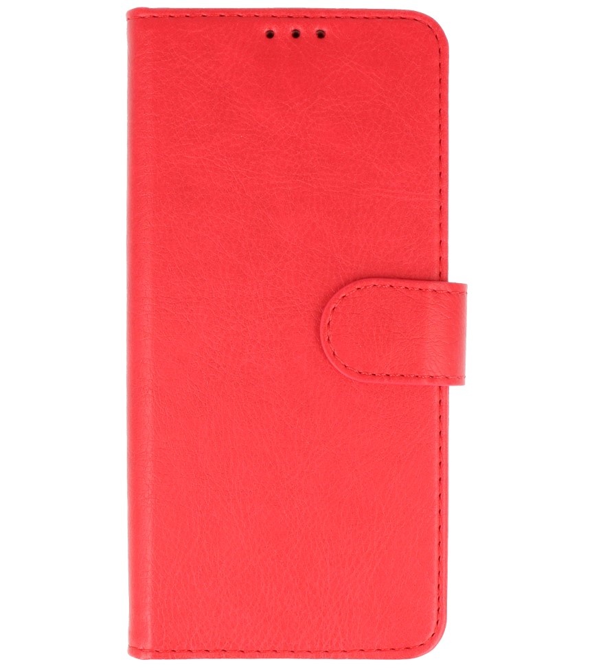 Étui Portefeuille Bookstyle pour Samsung Galaxy A31 Rouge