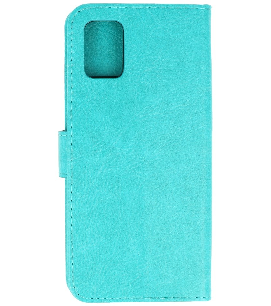 Bookstyle Wallet Cases Case for Samsung Galaxy A31 Green