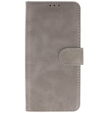Bookstyle Wallet Cases Hoesje voor Samsung Galaxy A31 Grijs