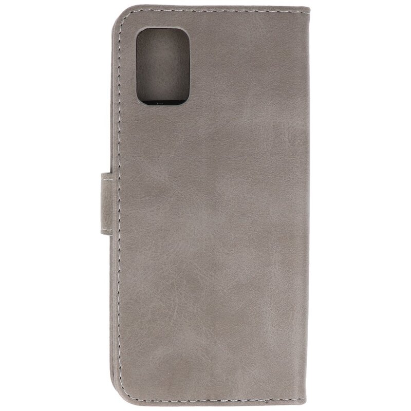 Funda Estuche Bookstyle Wallet para Samsung Galaxy A31 Gris
