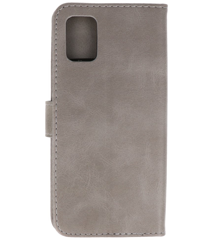 Bookstyle Wallet Cases Case for Samsung Galaxy A31 Gray