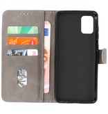 Bookstyle Wallet Cases Case for Samsung Galaxy A31 Gray