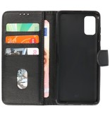 Custodia a portafoglio per Samsung Galaxy A41 nera