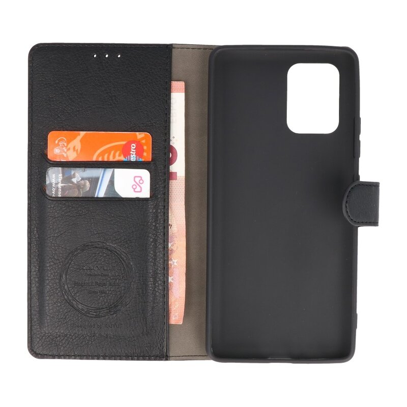 Etui Portefeuille de Luxe pour Samsung Galaxy S10 Lite Noir