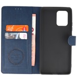 Luxe Portemonnee Hoesje voor Samsung Galaxy S10 Lite Navy