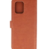 Luxury Wallet Case for Samsung Galaxy S10 Lite Brown