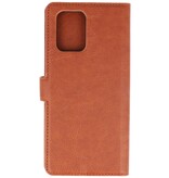 Luxe Portemonnee Hoesje voor Samsung Galaxy S10 Lite Bruin