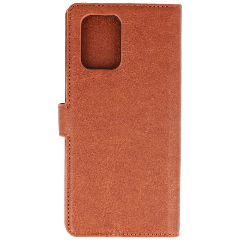 Custodia a portafoglio di lusso per Samsung Galaxy S10 Lite marrone