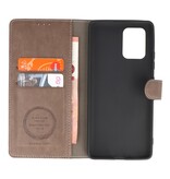 Etui Portefeuille de Luxe pour Samsung Galaxy S10 Lite Gris