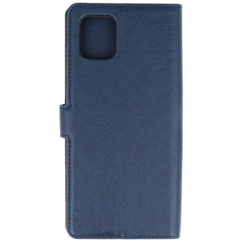 Luksus pungetui til Samsung Galaxy Note 10 Lite Navy