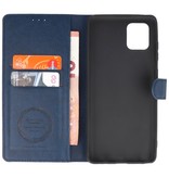 Luxe Portemonnee Hoesje voor Samsung Galaxy Note 10 Lite Navy