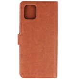 Luxe Portemonnee Hoesje voor Samsung Galaxy Note 10 Lite Bruin