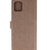 Estuche de lujo tipo billetera para Samsung Galaxy Note 10 Lite gris