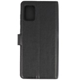 Luxus-Brieftaschenetui für Samsung Galaxy A31 Schwarz