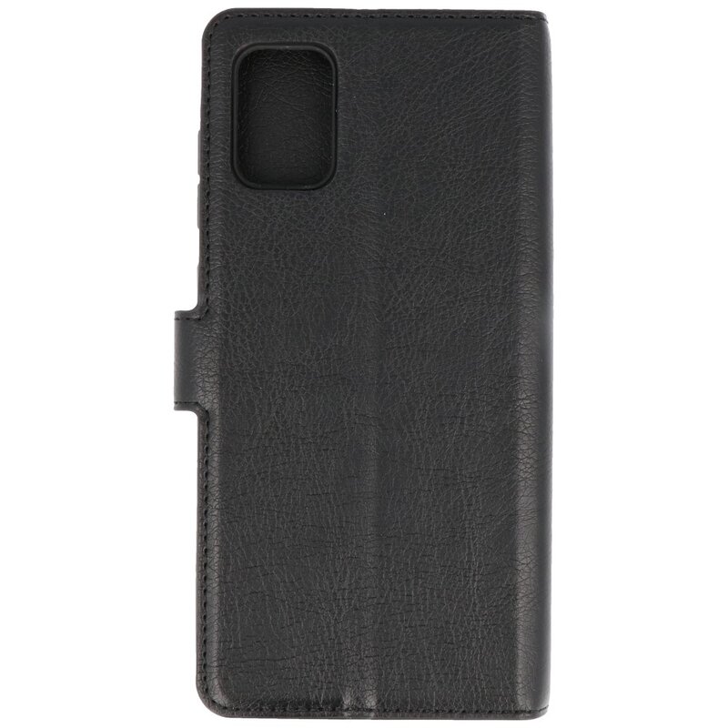 Luxus-Brieftaschenetui für Samsung Galaxy A31 Schwarz