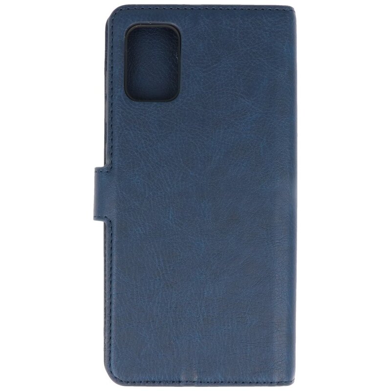 Luxury Wallet Case for Samsung Galaxy A31 Navy