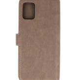 Etui Portefeuille de Luxe pour Samsung Galaxy A31 Gris