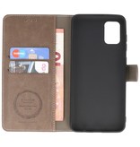 Luxury Wallet Case for Samsung Galaxy A31 Gray