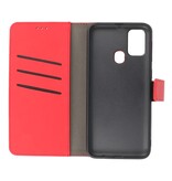 2 in 1 Book Case Samsung Galaxy A21s Rood