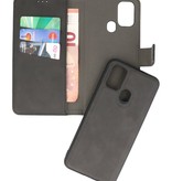 2 in 1 Book Case Cover for Samsung Galaxy M31 Black