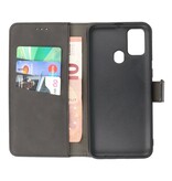Étui livre 2 en 1 pour Samsung Galaxy M31 noir